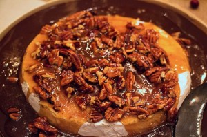 baked brie pecan maple syrup